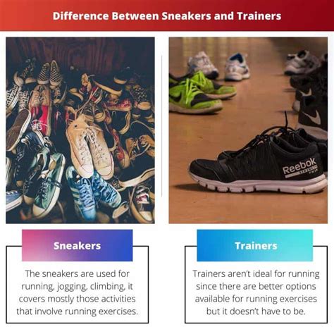 trainer vs sneaker.